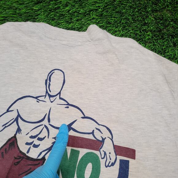 Vintage 90s AND 1 Trash Talk Tee Mens M USA Streetball Basketball - Picture 10 of 16